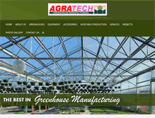 Tablet Screenshot of agratech.com